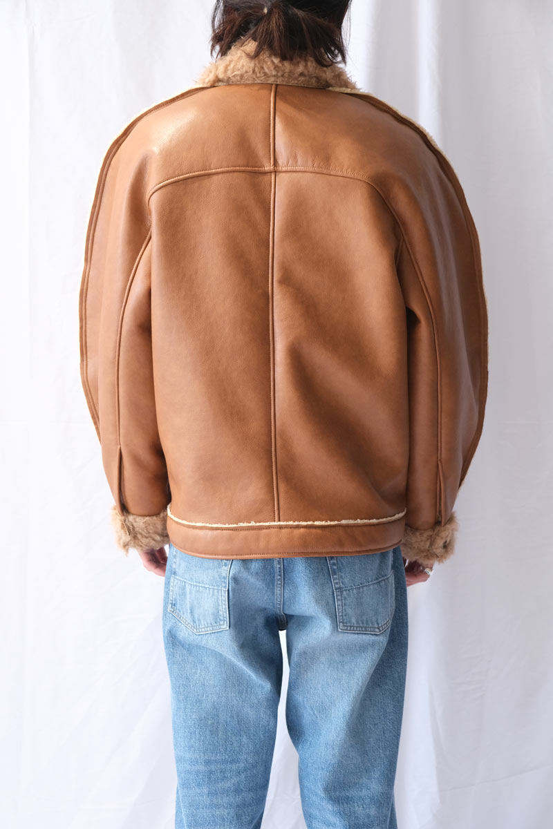 BEAU JACKET / TAN TAUX SHEARLING [20%OFF]