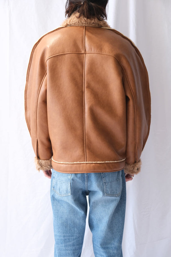 BEAU JACKET / TAN TAUX SHEARLING [20%OFF]