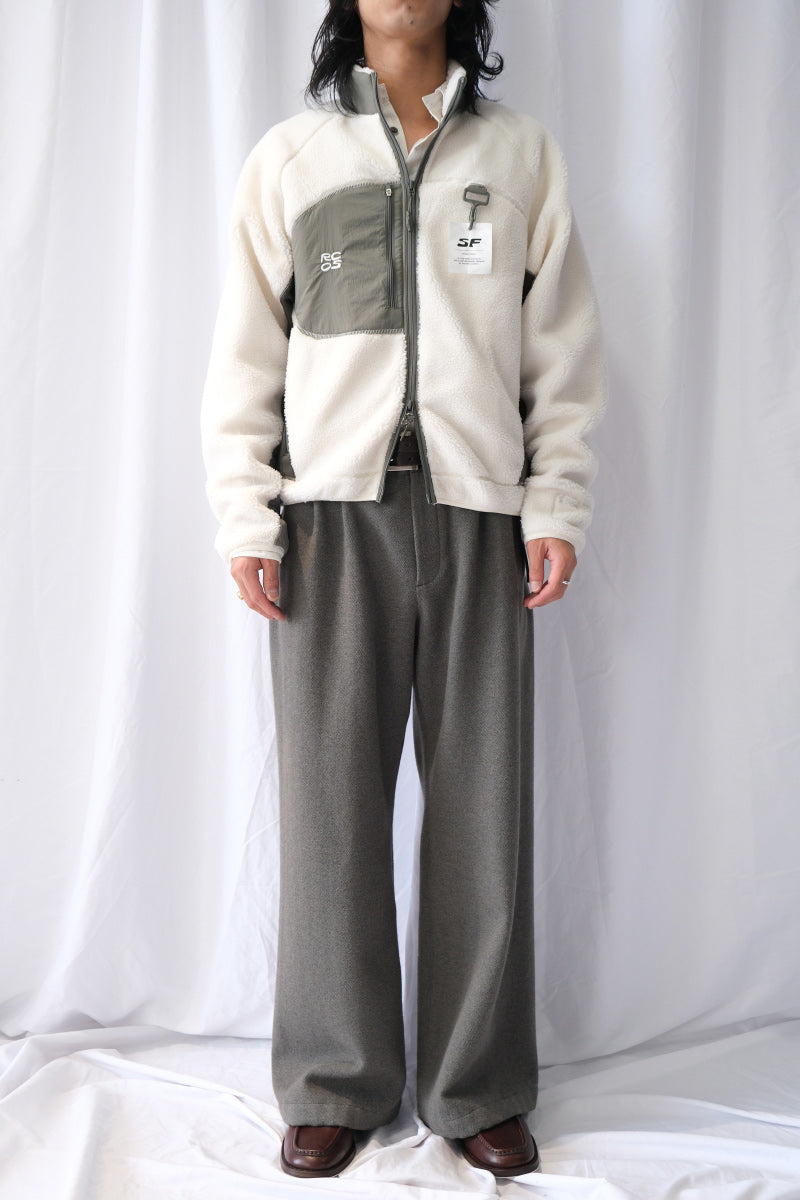 SEQUOIA FLEECE / CREAM/MOSS