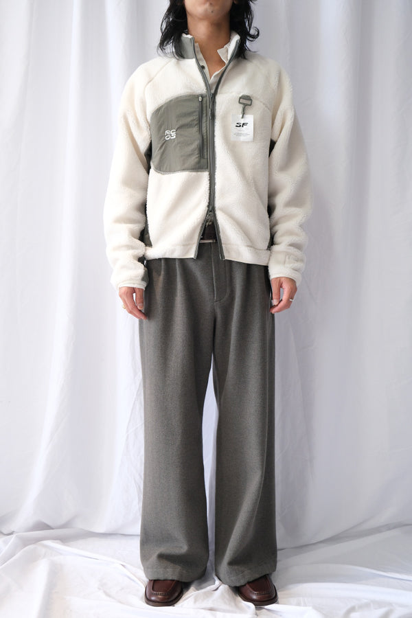 SEQUOIA FLEECE / CREAM/MOSS