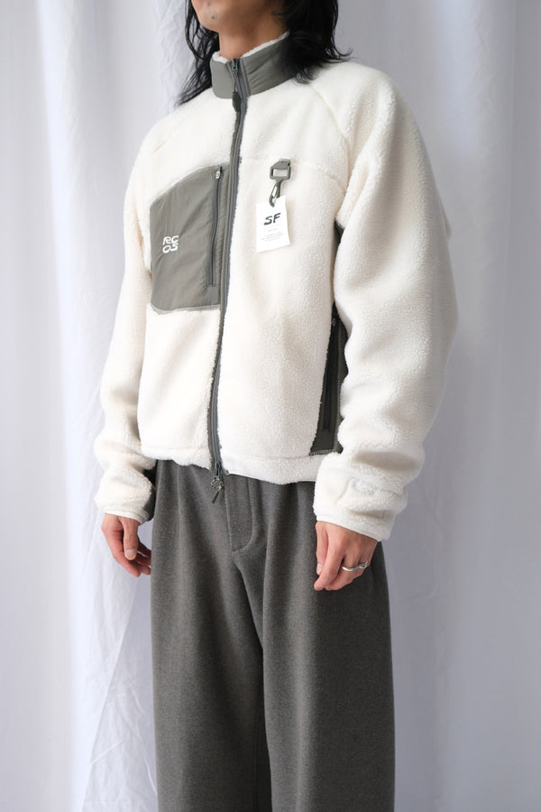 SEQUOIA FLEECE / CREAM/MOSS