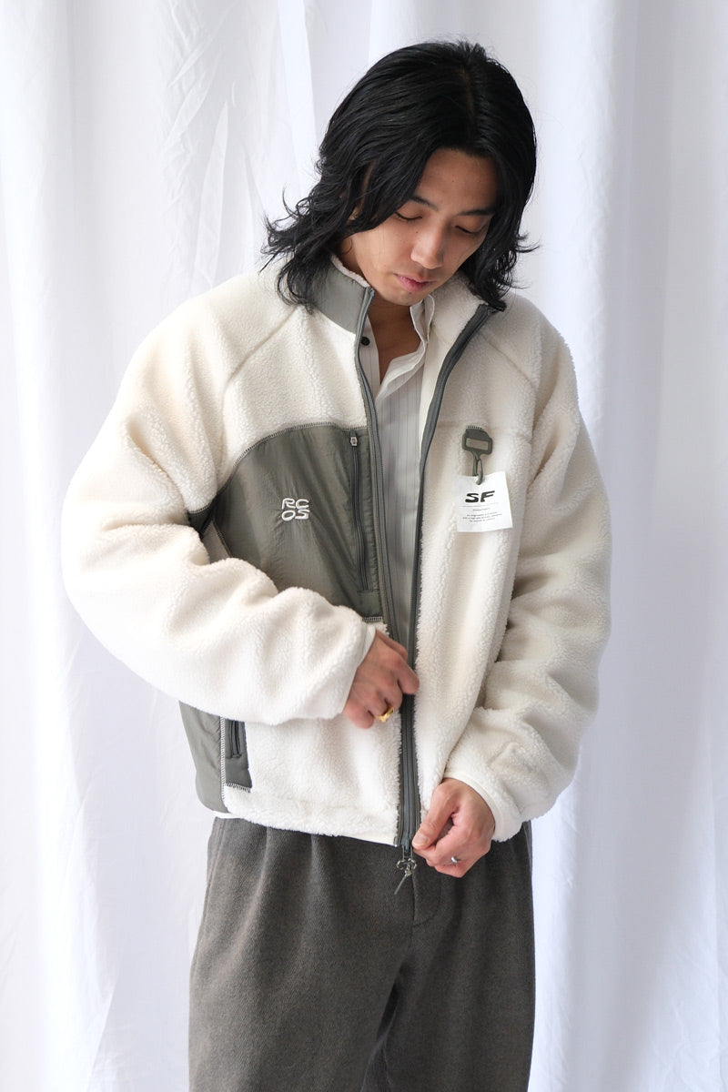 SEQUOIA FLEECE / CREAM/MOSS