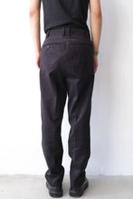 画像をギャラリービューアに読み込む, WIDE WAIST LOOP TROUSERS / NAVY GLITTER