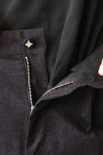 画像をギャラリービューアに読み込む, WIDE WAIST LOOP TROUSERS / NAVY GLITTER