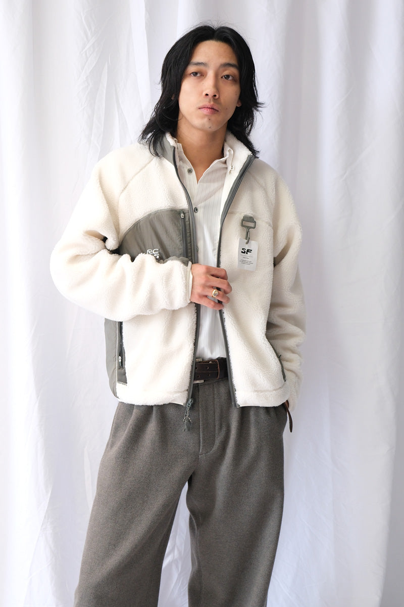SEQUOIA FLEECE / CREAM/MOSS