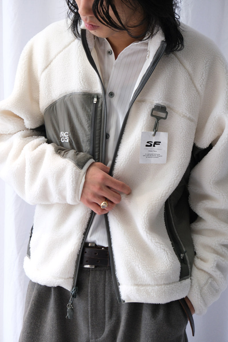 SEQUOIA FLEECE / CREAM/MOSS