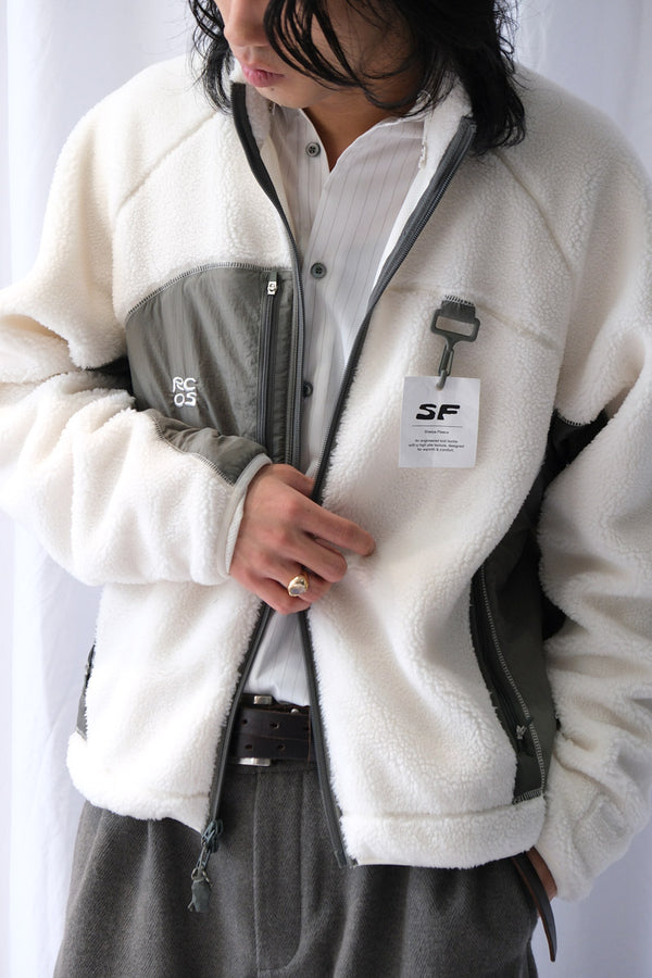SEQUOIA FLEECE / CREAM/MOSS