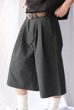 画像をギャラリービューアに読み込む, SPLIT SHORTS / SHARK PINSTRIPE HERRINGBONE