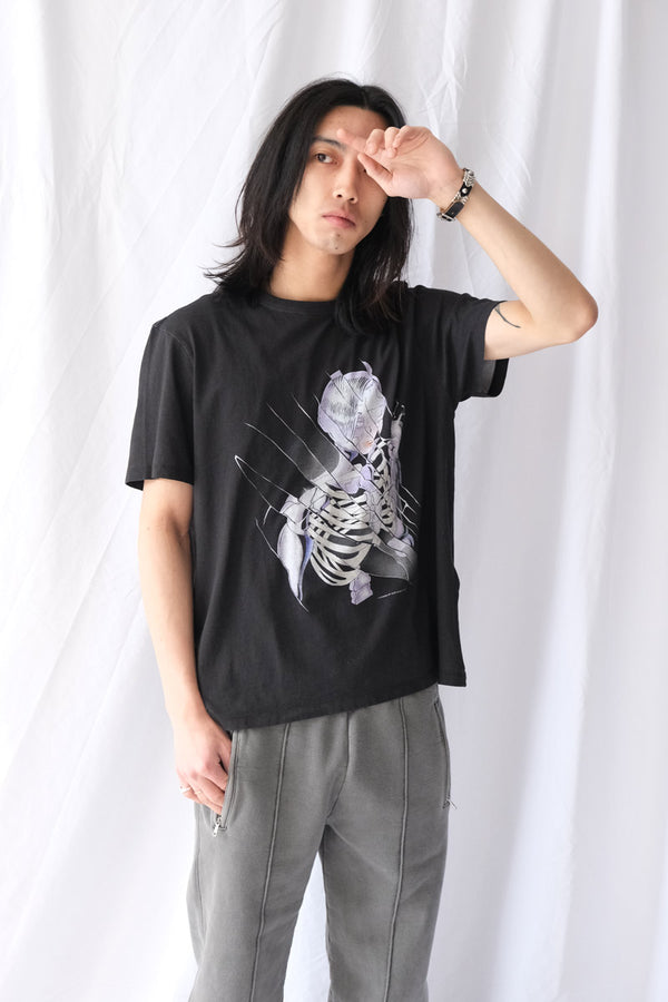NEW BOX T-SHIRT / CYBERNETIC ANGEL PRINT