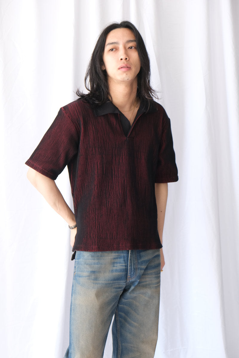 RIBCREST POLO SHIRT / AMBER