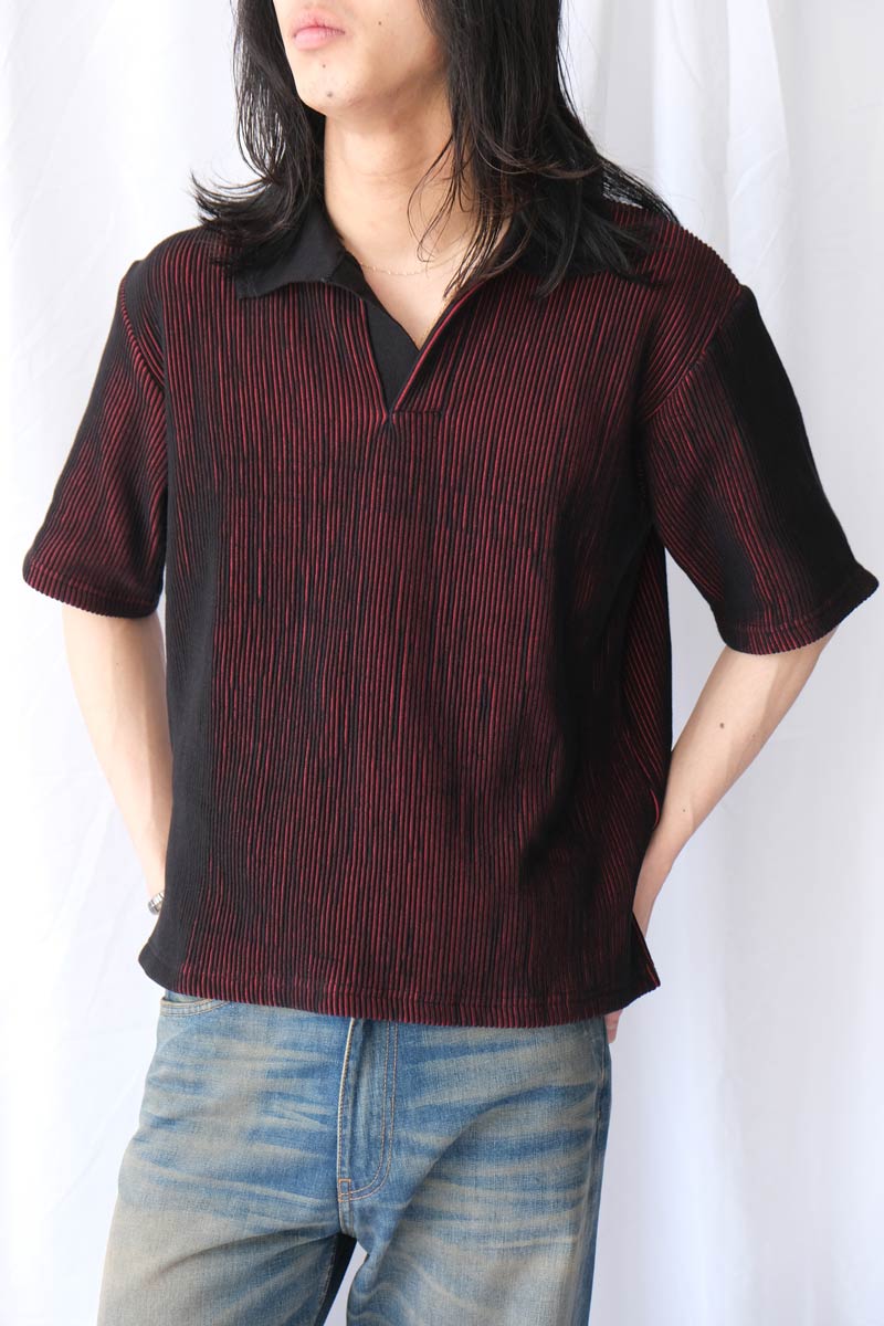 RIBCREST POLO SHIRT / AMBER