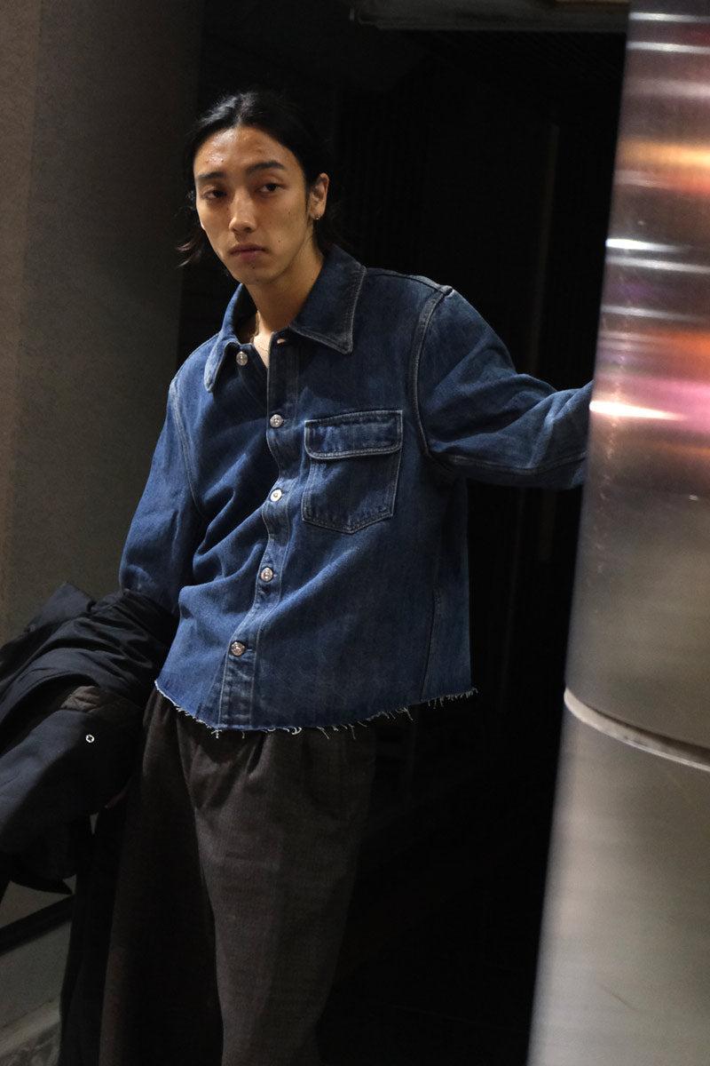 OUR LEGACY | CUT REBIRTH JACKET / ROAD WORNROPE TWILL カットオフ