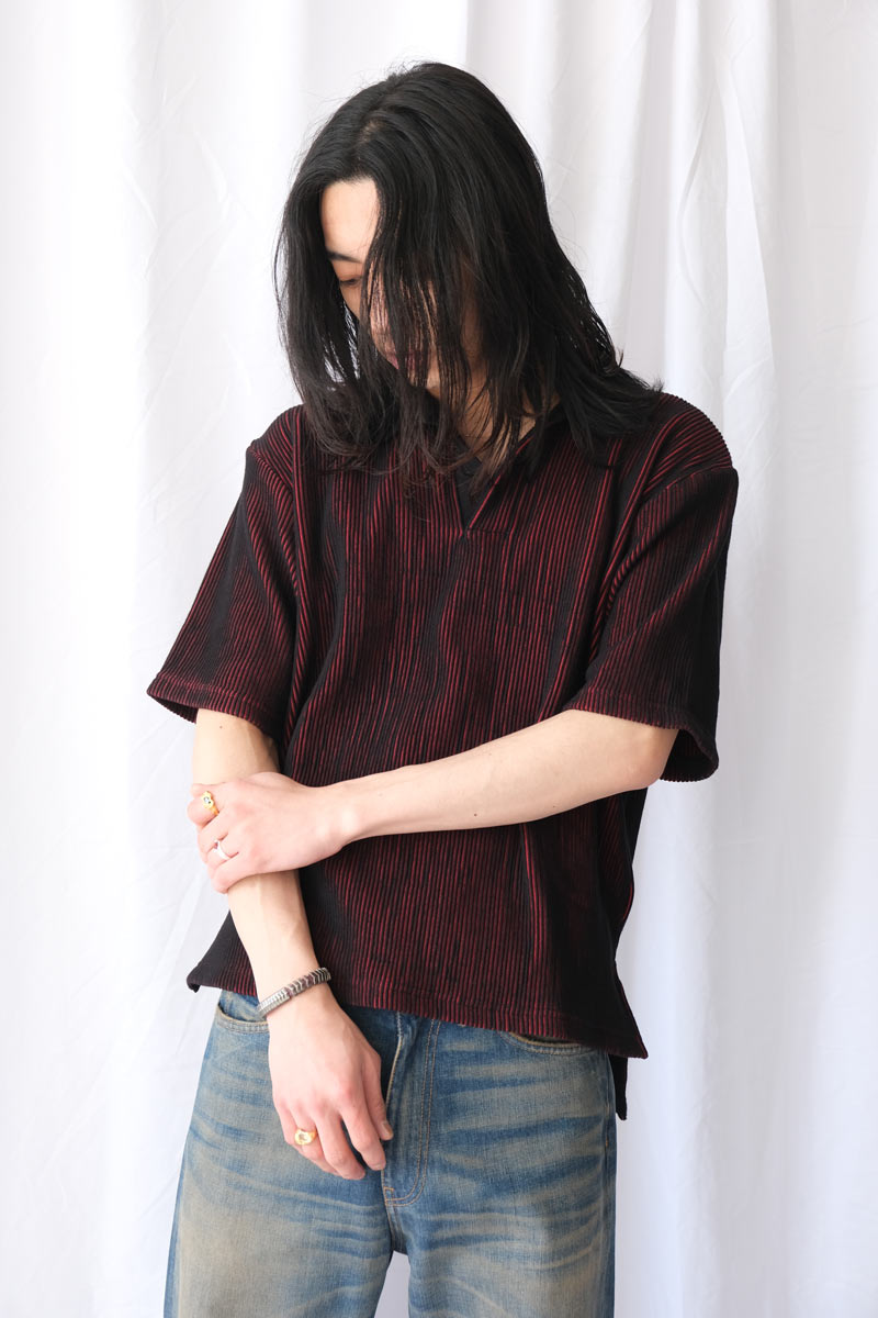 RIBCREST POLO SHIRT / AMBER