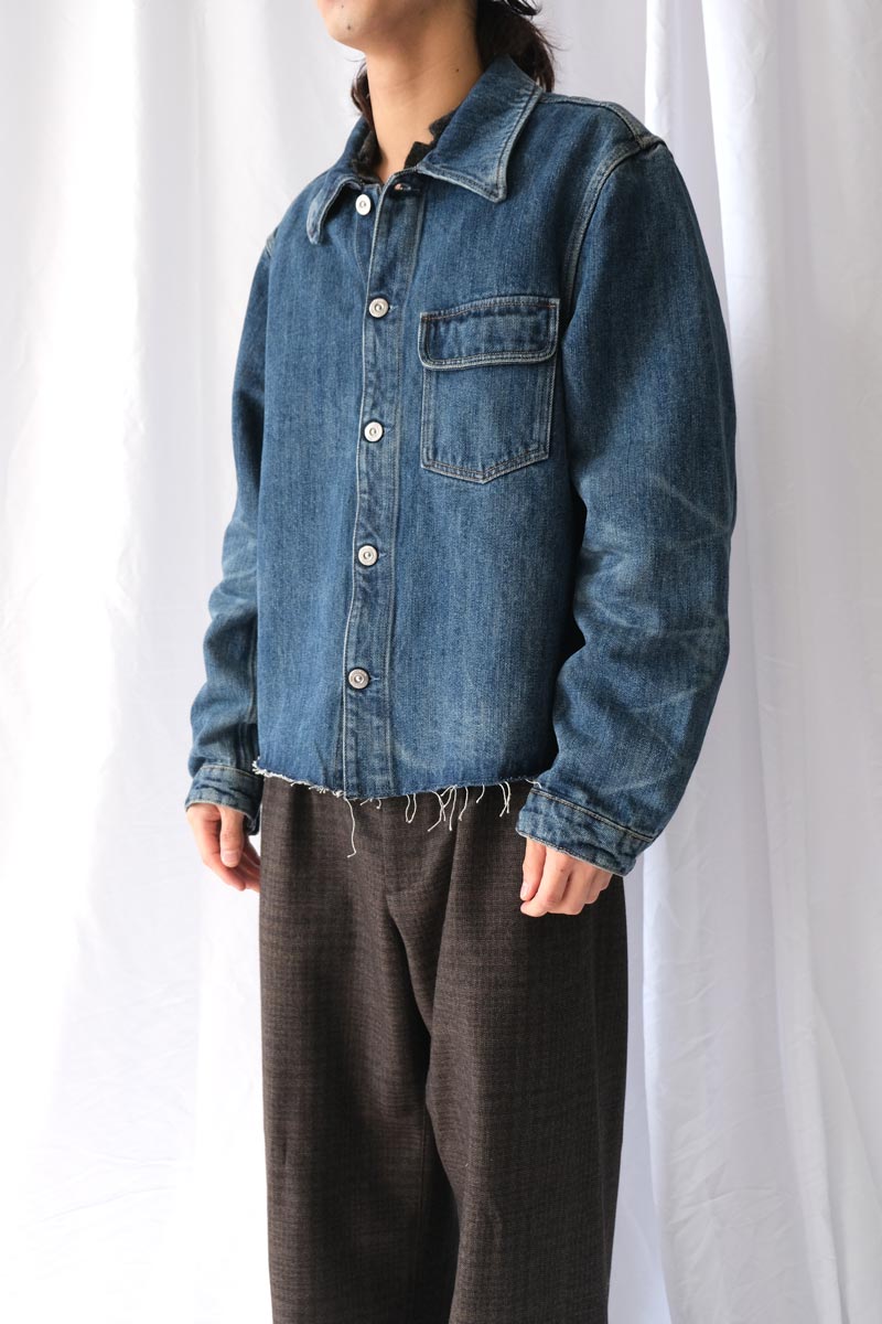 OUR LEGACY | CUT REBIRTH JACKET / ROAD WORNROPE TWILL カットオフ