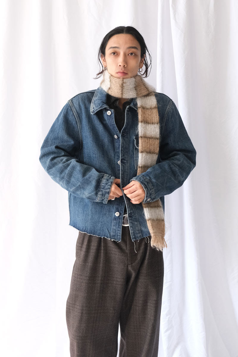 OUR LEGACY | CUT REBIRTH JACKET / ROAD WORNROPE TWILL カットオフ