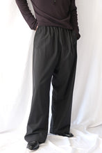画像をギャラリービューアに読み込む, S18 NO.287 RAINSYSTEM WOOL FLAP POCKET TROUSERS / BLACK