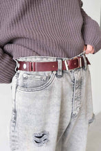 画像をギャラリービューアに読み込む, GADGET BELT / BURGUNDY CHROMEXCEL LEATHER