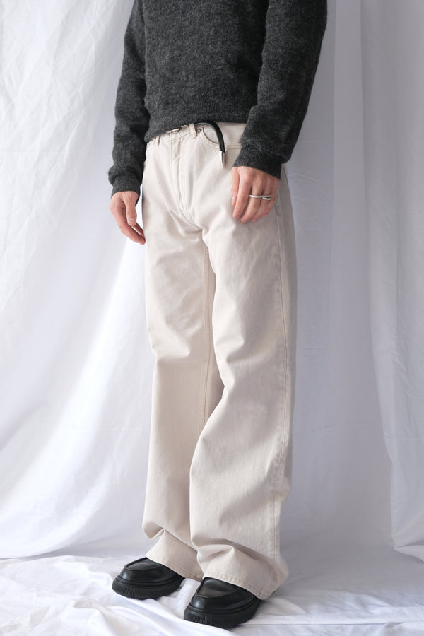 SHAKE JEANS / WASHED ECRU