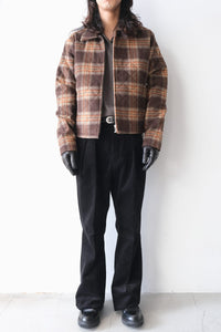 PHIL JACKET / BROWN CHECK