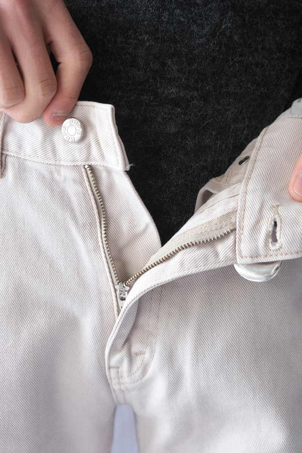 SHAKE JEANS / WASHED ECRU