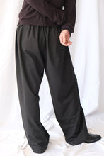 画像をギャラリービューアに読み込む, S18 NO.287 RAINSYSTEM WOOL FLAP POCKET TROUSERS / BLACK