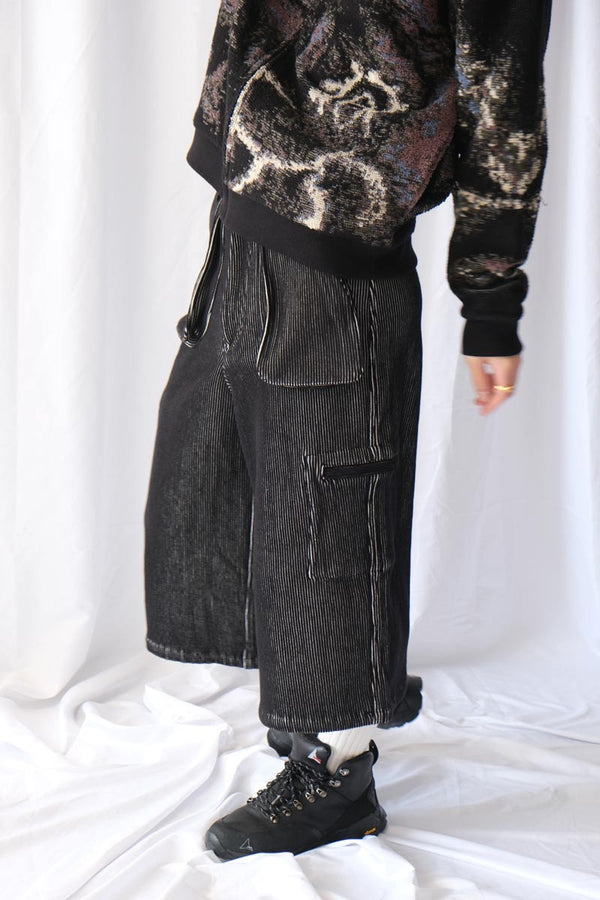 OTTOWIDE PANTS / ASH BLACK