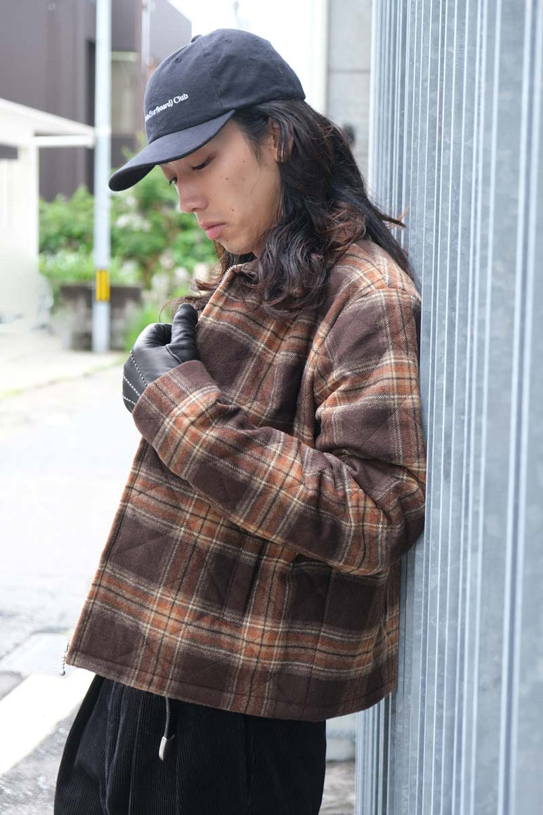 PHIL JACKET / BROWN CHECK