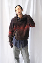 画像をギャラリービューアに読み込む, GRADATION ZIP-UP KNIT .14 / DUSK DAWN