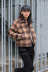 PHIL JACKET / BROWN CHECK