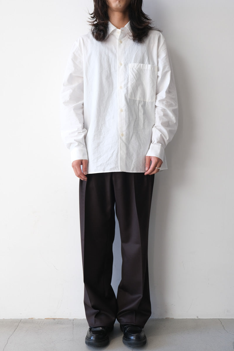 R19 SHIRT-4 OD SHIRT / UNBLEACHED PARACHUTE