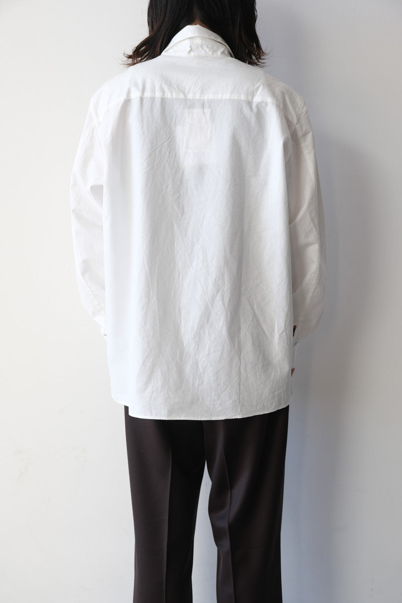 R19 SHIRT-4 OD SHIRT / UNBLEACHED PARACHUTE