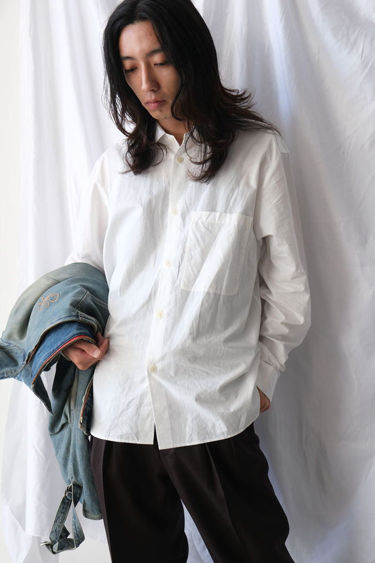 R19 SHIRT-4 OD SHIRT / UNBLEACHED PARACHUTE