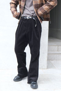 HIGHDENSITY CORDUROY FLARE / BLACK [金沢店]