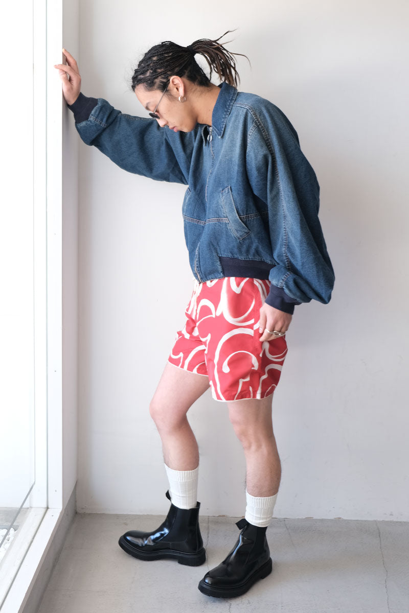 BOTTOM HEAVY BOMBER / MID-BLUE WASH [30%OFF]