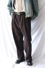 画像をギャラリービューアに読み込む, WOOL TRICOTINE WIDE / BROWN [金沢店]
