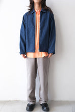 Load image into Gallery viewer, R19 SHIRT-3 SCOOP SHIRT / ORGANIC SELVEDGE DENIM