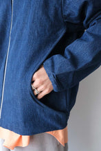 Load image into Gallery viewer, R19 SHIRT-3 SCOOP SHIRT / ORGANIC SELVEDGE DENIM