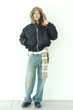 画像をギャラリービューアに読み込む, HOODED BOMBER / BLACK
