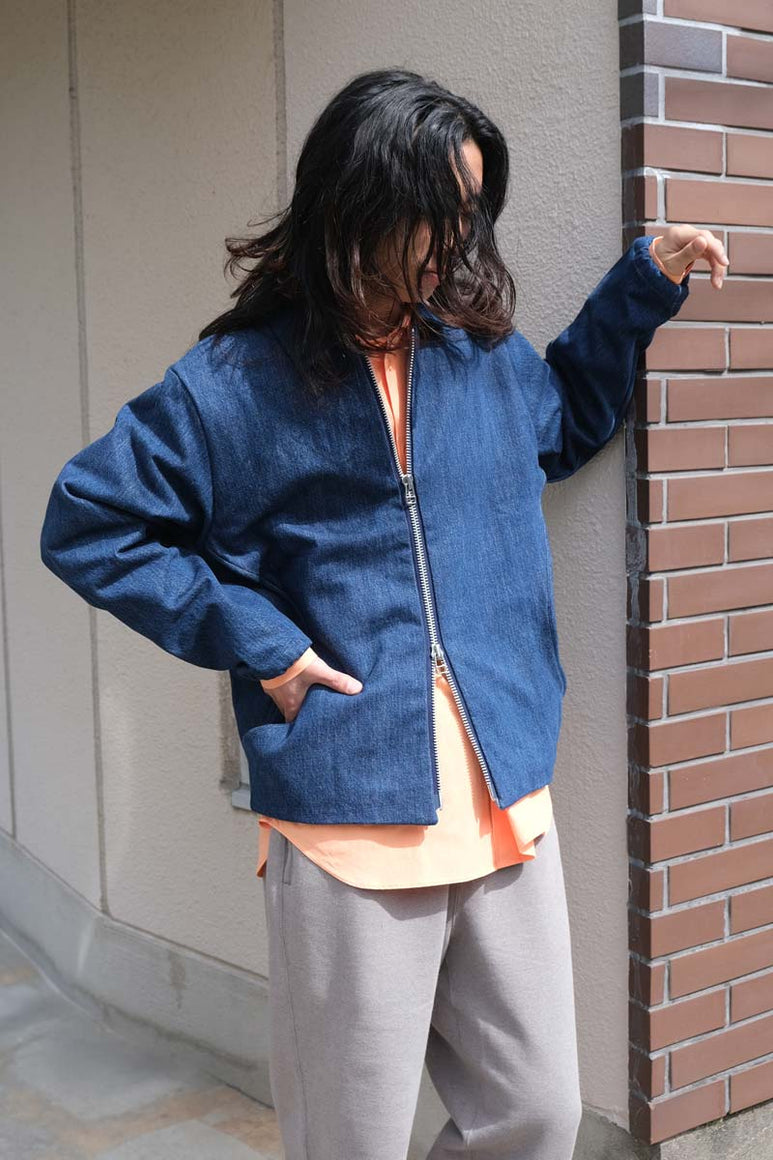 R19 SHIRT-3 SCOOP SHIRT / ORGANIC SELVEDGE DENIM