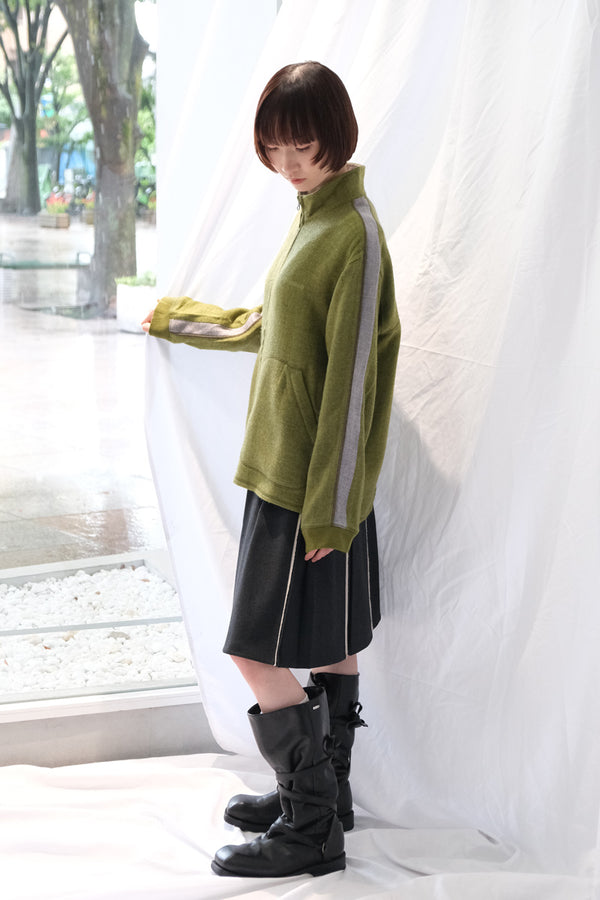 PEACH TWILL JACKET / OLIVE