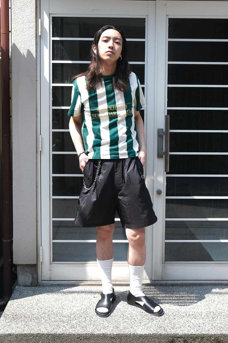 W/R CELESTIAL MAIDEN'S ROBE CARGO SHORTS / BLACK