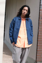 Load image into Gallery viewer, R19 SHIRT-3 SCOOP SHIRT / ORGANIC SELVEDGE DENIM