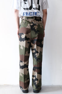 POLY MESH CARGO SHORTS / BLACK × GREEN 