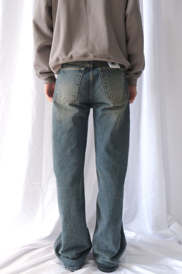 SHAKE JEANS / MID BLUE DIRTY