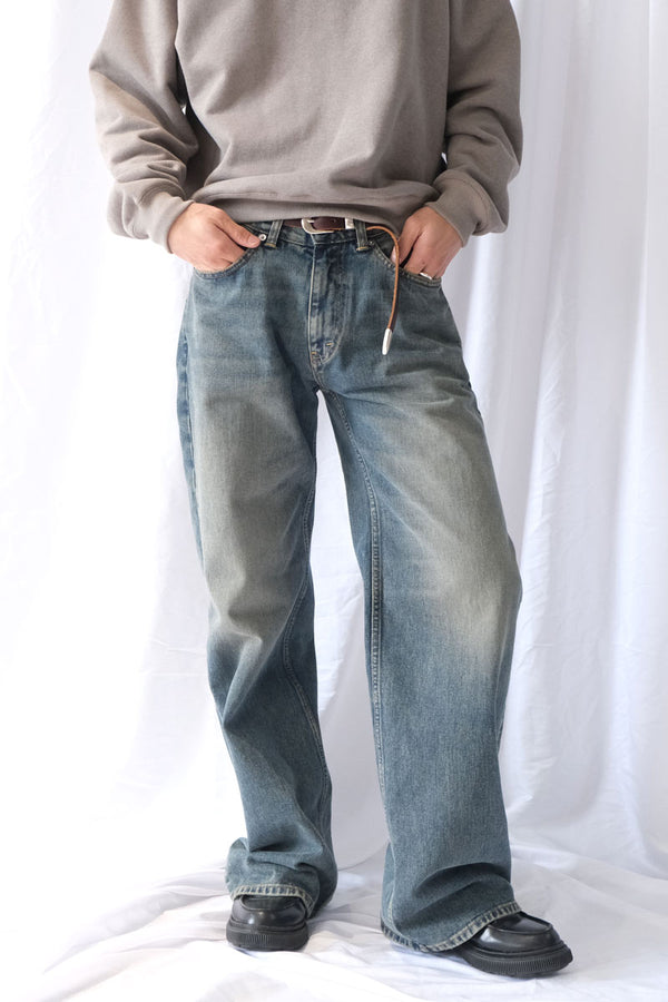 SHAKE JEANS / MID BLUE DIRTY