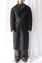 Load image into Gallery viewer, DUVET TRENCH / BLACK TIDE COTTON NYLON