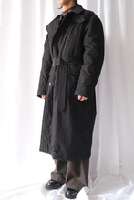 Load image into Gallery viewer, DUVET TRENCH / BLACK TIDE COTTON NYLON