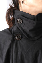 Load image into Gallery viewer, DUVET TRENCH / BLACK TIDE COTTON NYLON