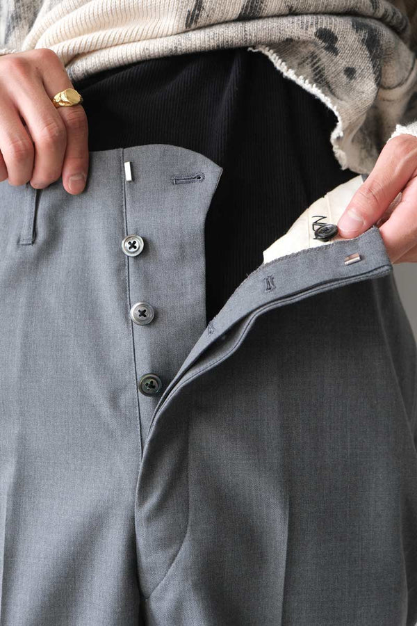 T/W NEAT ACTION SLACKS TONI / GRAY [金沢店]