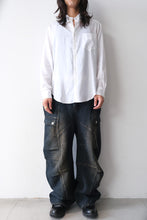 Load image into Gallery viewer, SASHIKO BANANA CUTTING PANTS .14 / RUSTY INDIGO